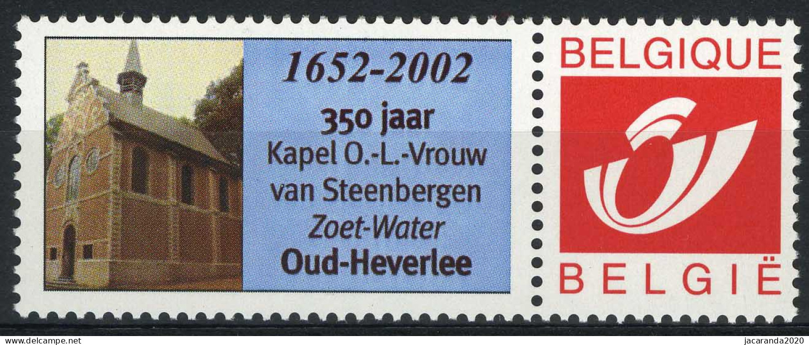 België 3181 - Duostamp - Kapel - Oud-Heverlee - Postfris