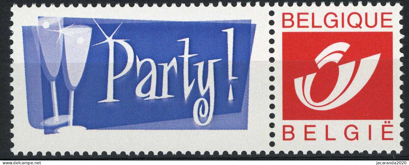 België 3181 - Duostamp - Party - Postfris