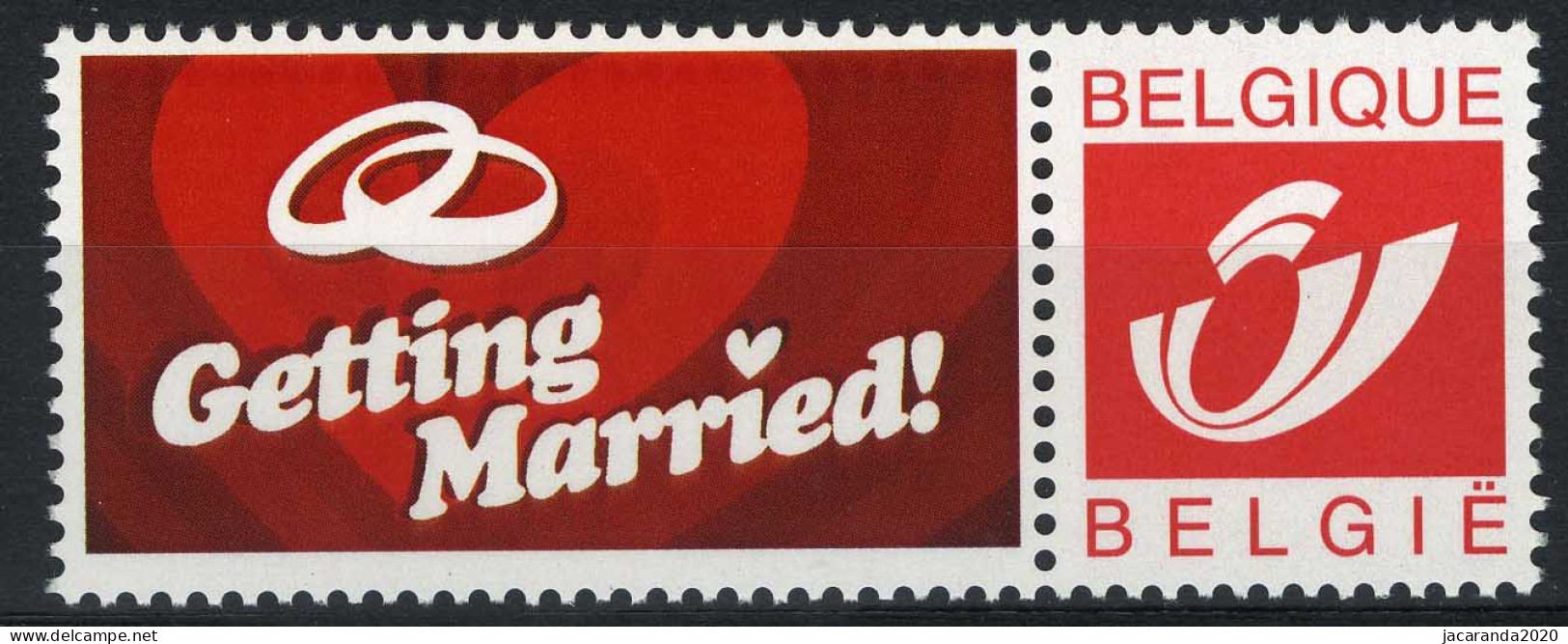 België 3181 - Duostamp - Getting Married - Postfris
