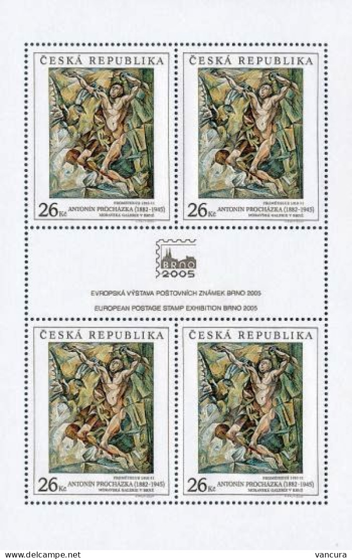 **A 392 Czech Republic Prochazka, Prometheus 2004 - Mitologia