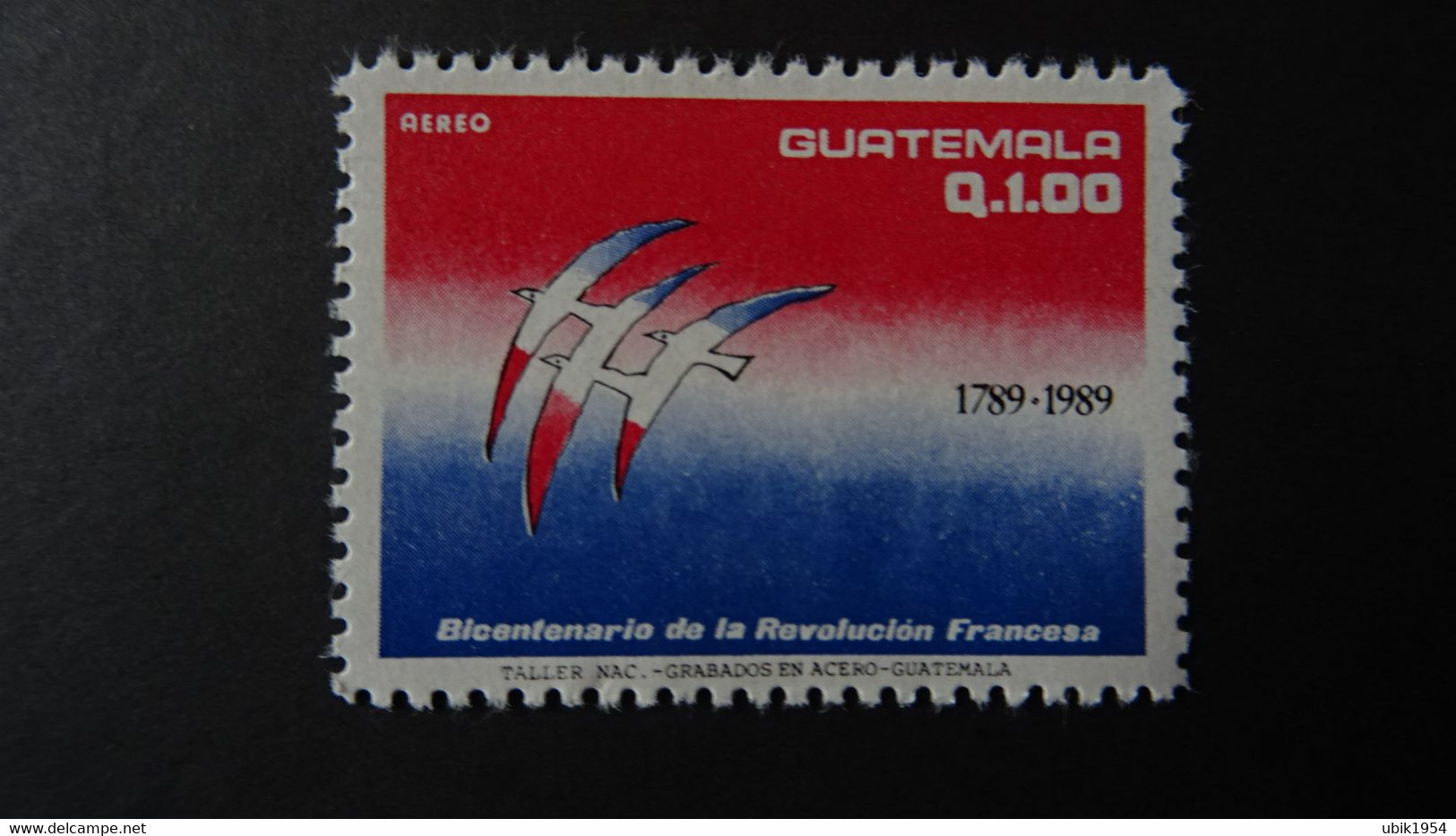 1989 MNH D7 - Guatemala
