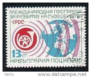 BULGARIA - 1985 - 60 An. Int. Program Des Telecomunication - 1v - Obl. - Usati