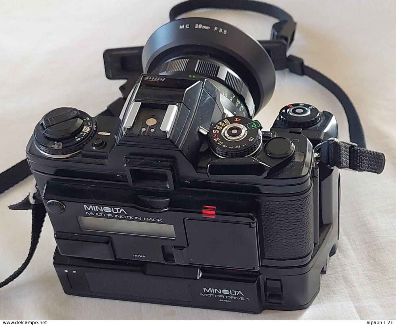 Minolta X-700 MPS With Motor Drive 1 And Lenses - Fotoapparate