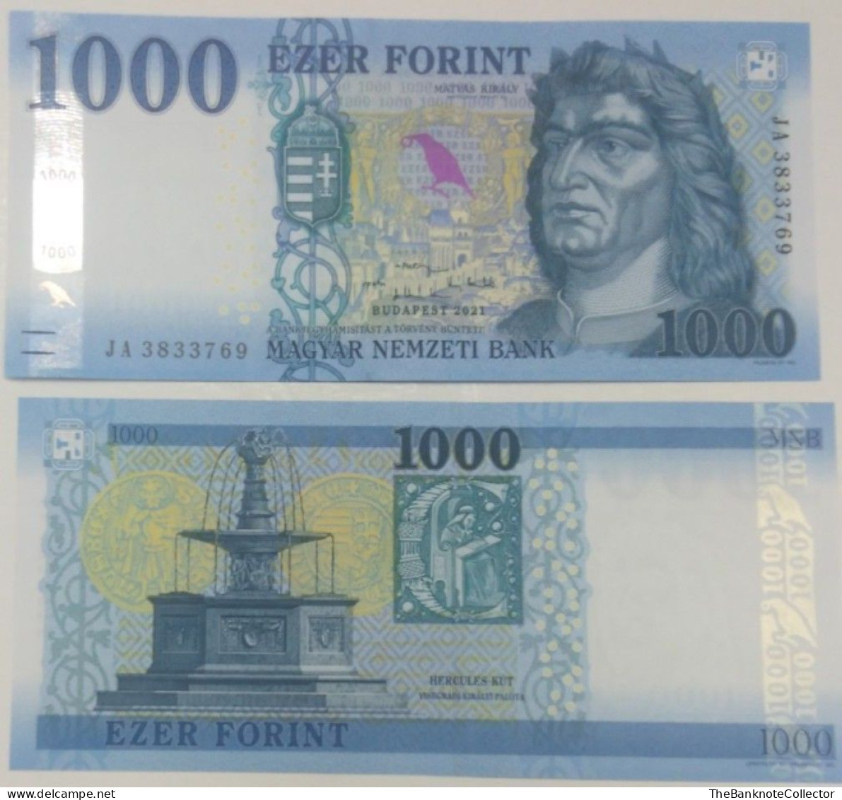 Hungary 1000 Forint 2021 P-203 UNC - Hongrie