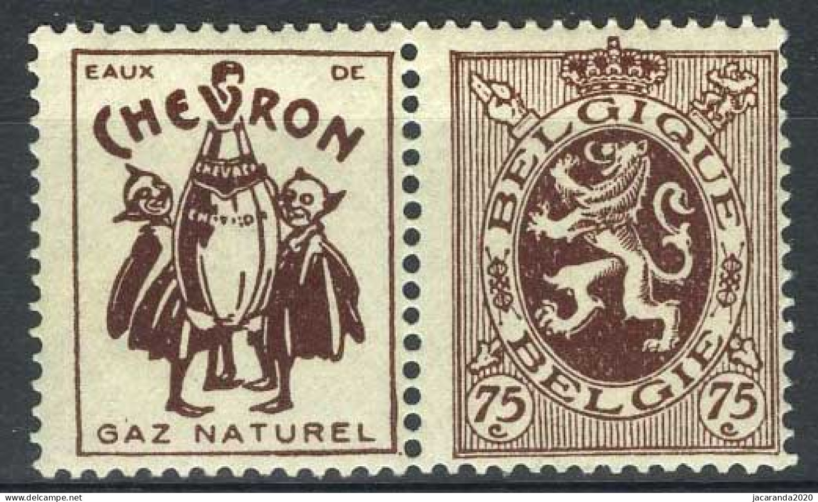 België PU54 ** - Chevron - Mint