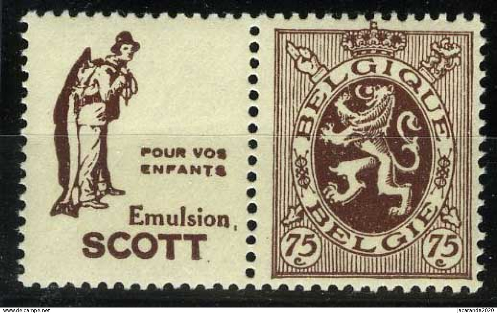 België PU58 ** - Scott (enfants) - Mint