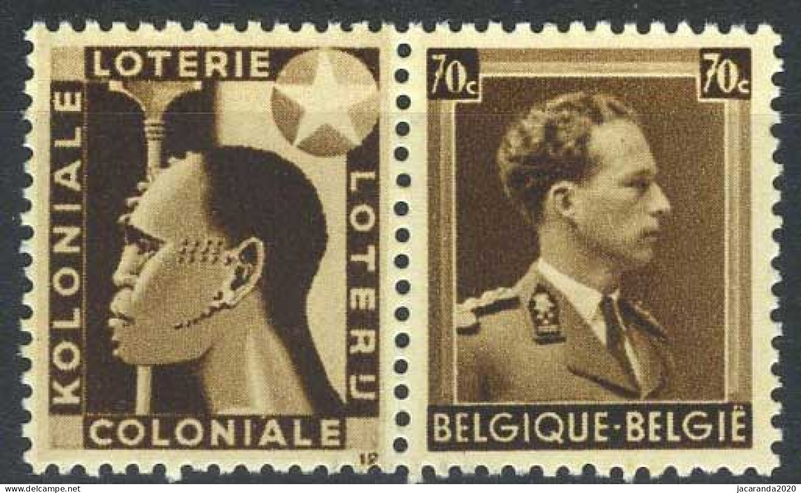 België PU96 ** - Koloniale Loterij - Mint