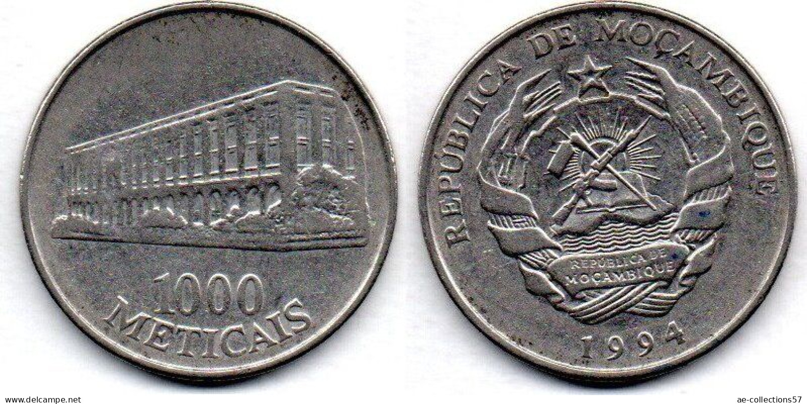 MA 25517  /  Mozambique 1000 Meticais 1994 TB - Mosambik