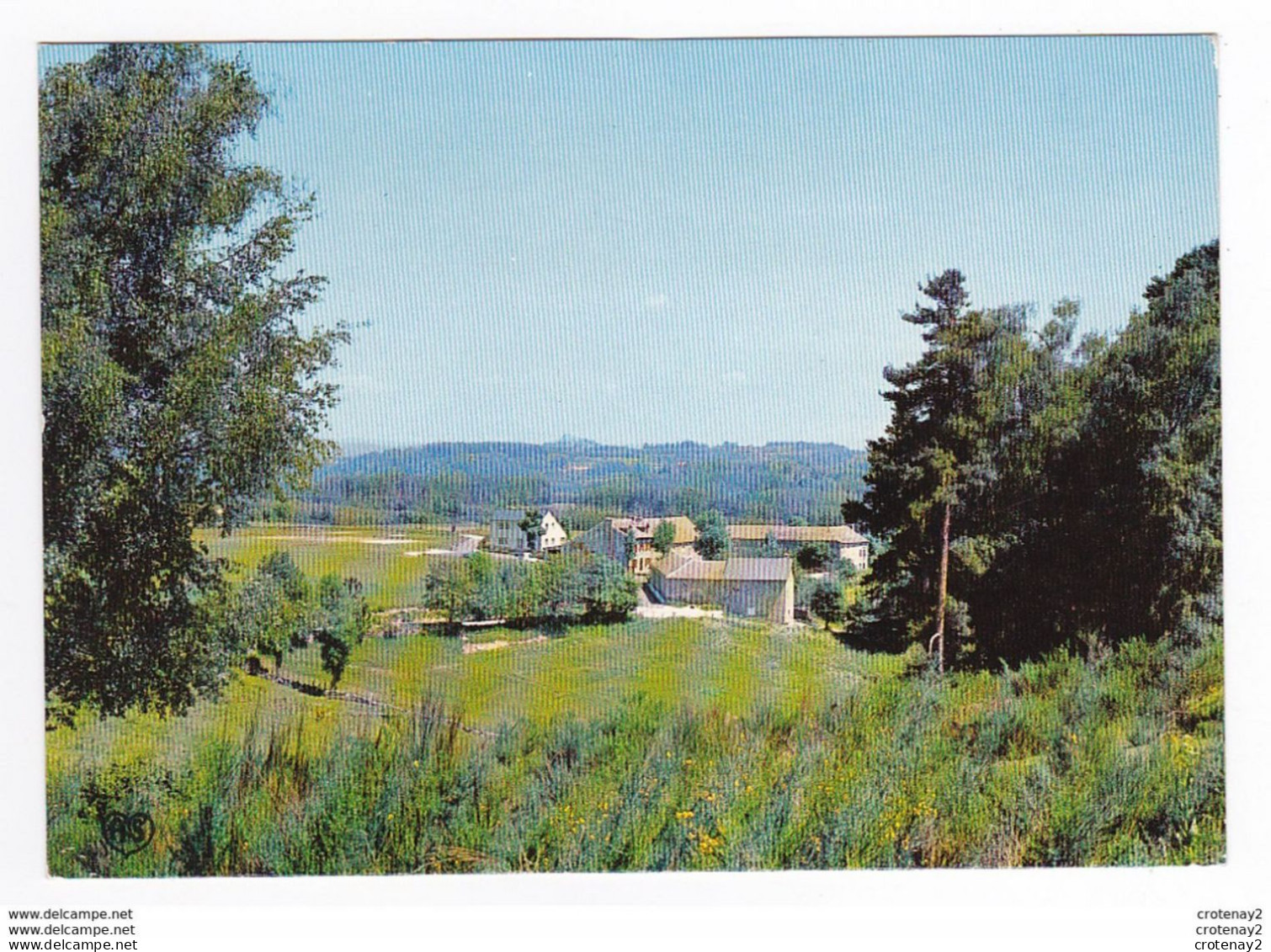 48 LE VENTOUZET STE COLOMBE DE PEYRE Vers Aumont Aubrac N°4 Centre Permanent De Classes Vertes 1987 Vue Générale - Aumont Aubrac