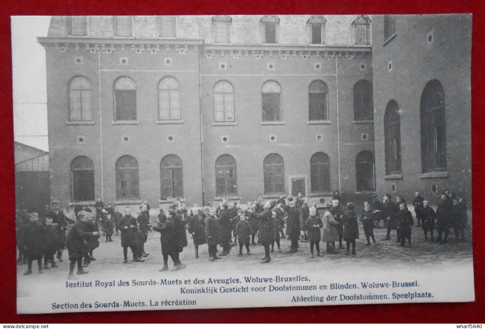 Lot 11 CPA. Woluwe-Bruxelles. Institut Royal Des Sourds-Muets Et Aveugles - Enseignement, Ecoles Et Universités