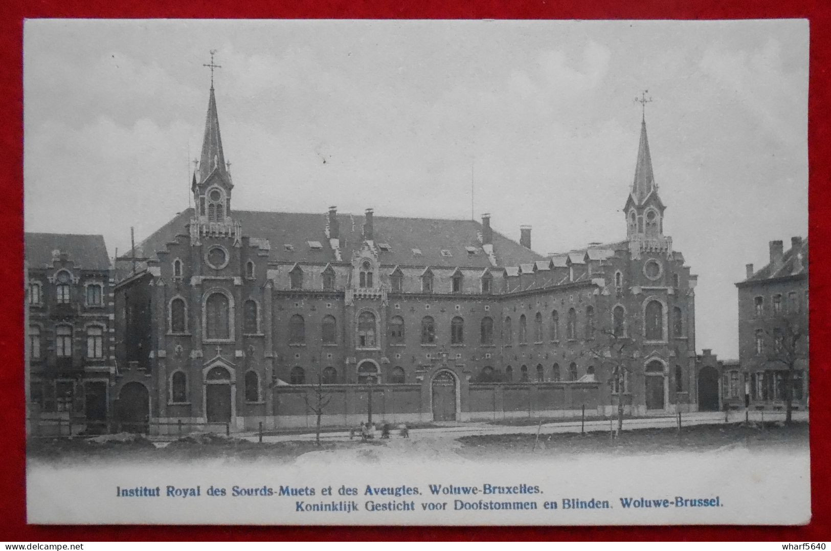 Lot 11 CPA. Woluwe-Bruxelles. Institut Royal des Sourds-Muets et Aveugles