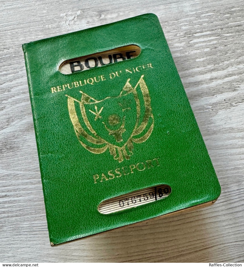 Niger 1988 Passport Passeport Reisepass Pasaporte Passaporto - Documenti Storici