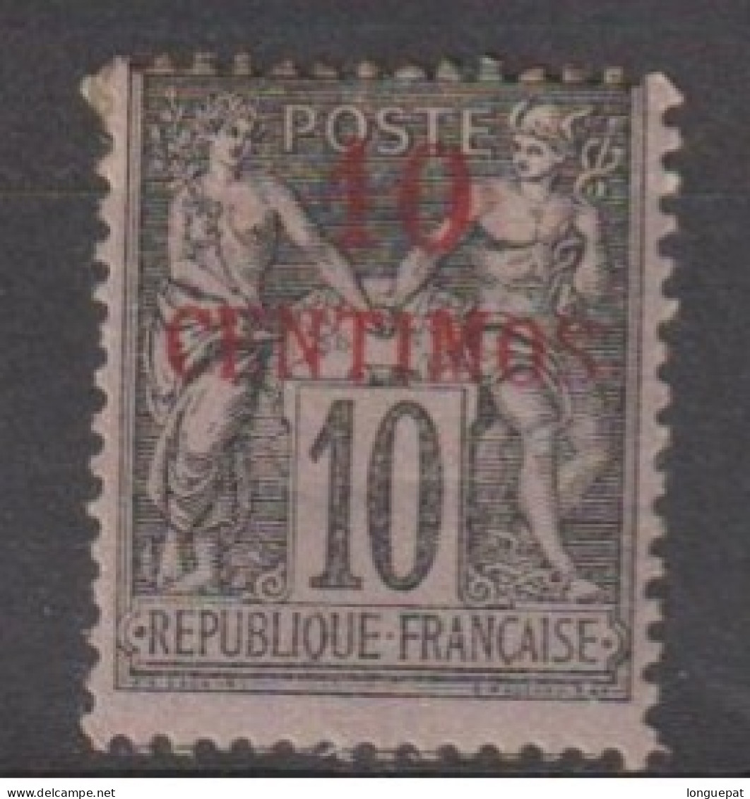 Bureaux Français, Timbre De France De 1876-1900 Surchargé - Neufs