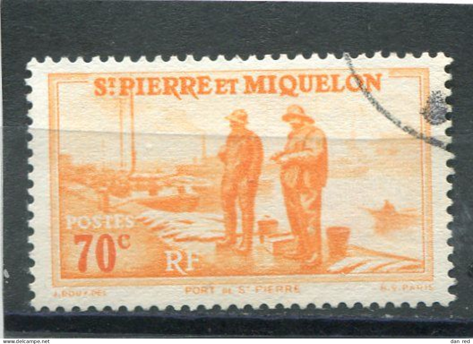 SAINT-PIERRE ET MIQUELON N° 199 (Y&T) (Oblitéré) - Oblitérés