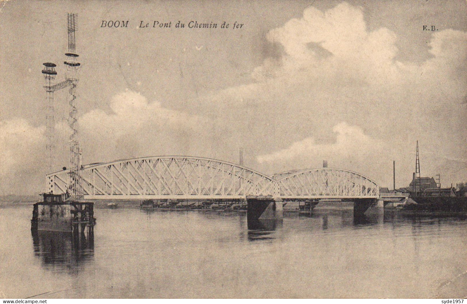 Boom Le Pont De Chemin De Fer - Boom