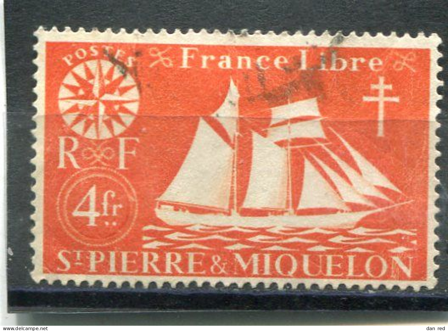 SAINT-PIERRE ET MIQUELON N° 306 (Y&T) (Oblitéré) - Usati