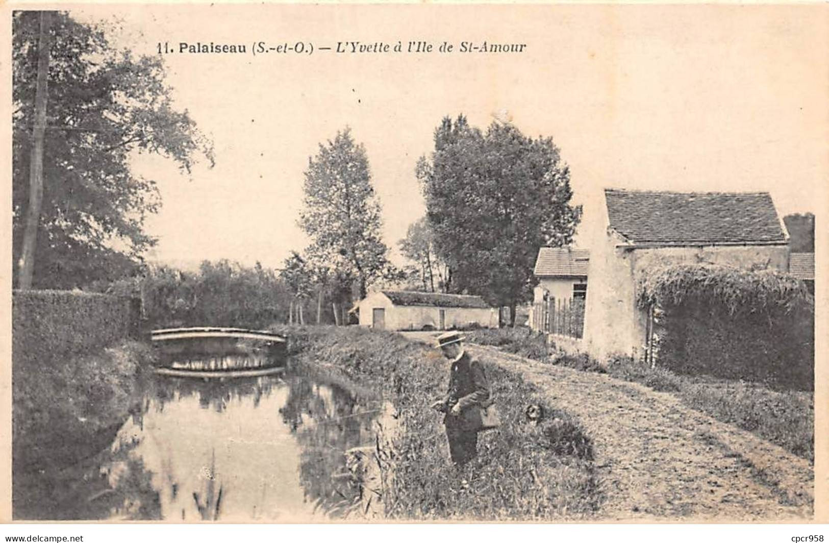 91 - PALAISEAU - SAN66325 - L'Yvette à L'Ile De St Amour - Palaiseau