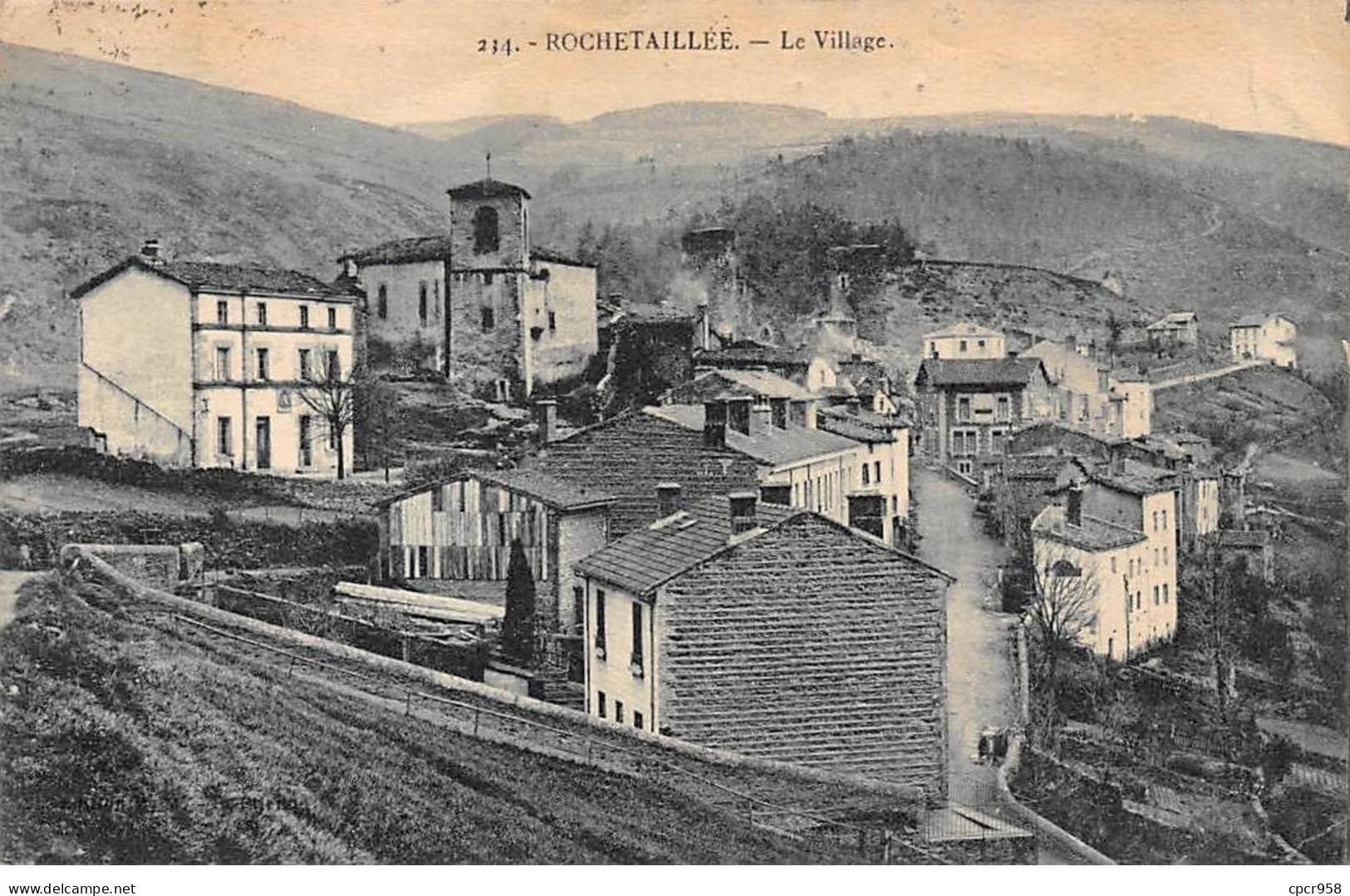 42 - ROCHETAILLEE - SAN65290 - Le Village - Rochetaillee