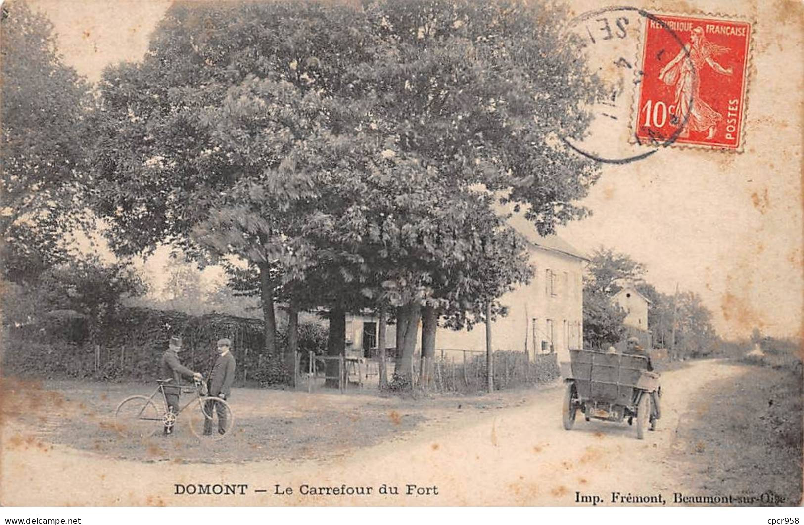 95 - DOMONT - SAN66415 - Le Carrefour Du Fort - Domont