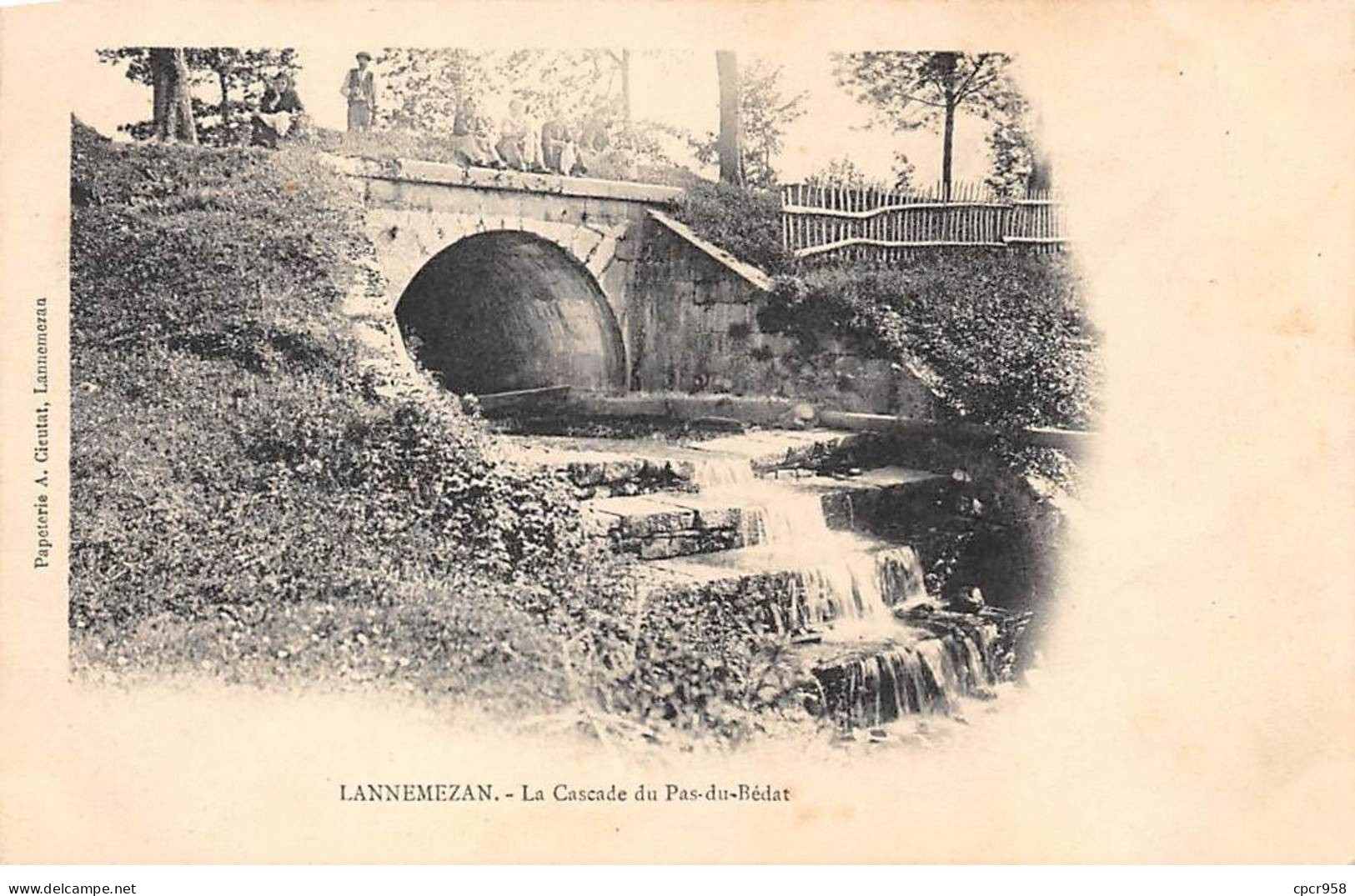 65 - LANNEMEZAN - SAN65759 - La Cascade Du Pas Du Bédat - Lannemezan