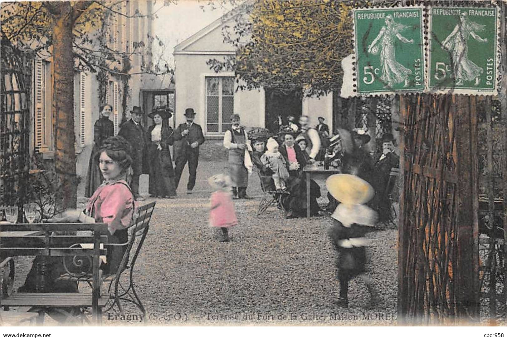 95 - SAN63434 - ERAGNY - Terrasse Du Fort De La Gaité - Maison Morel - Eragny