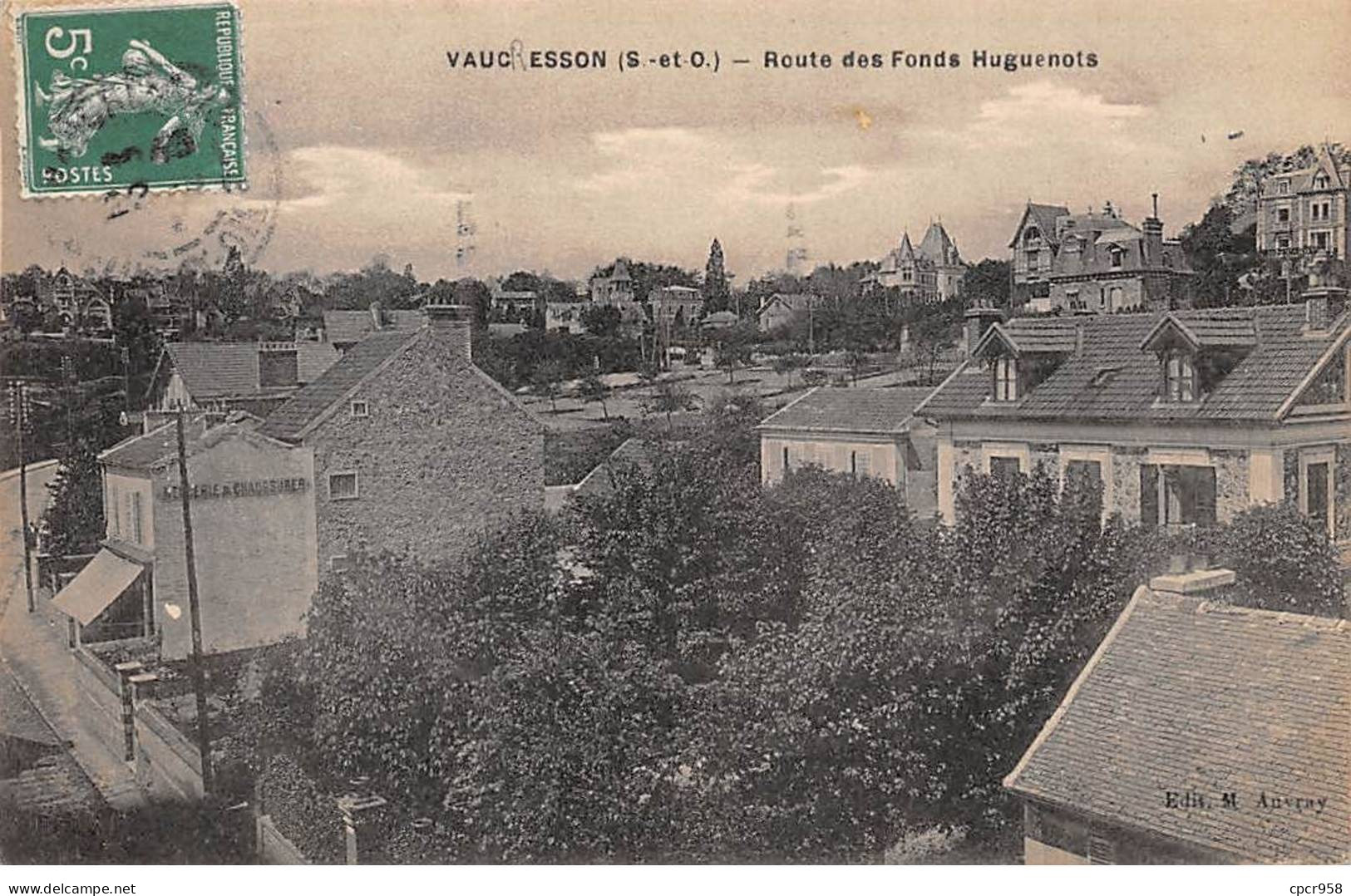 92 - SAN63300 - VAUCRESSON - ROUTE DES FONDS HUGUENOTS - Vaucresson