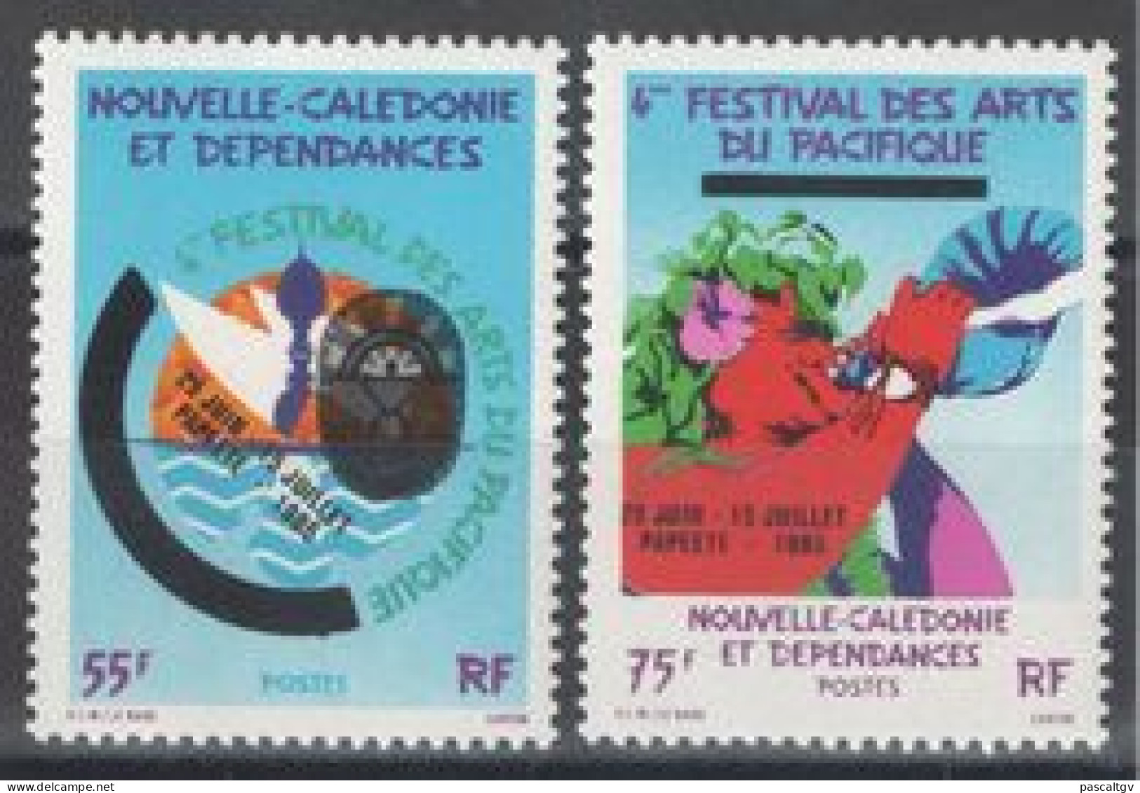 Nouvelle Calédonie - 1985 - Paire N°505/506 ** - Neufs