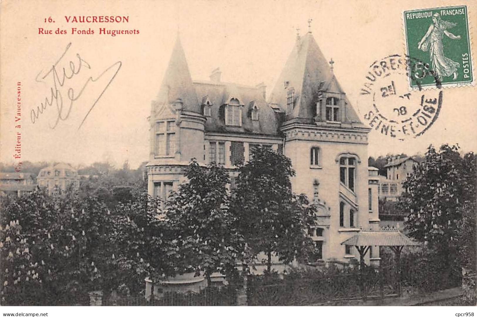 92 - SAN63299 - VAUCRESSON - Rue Du Fonds Huguenots - Vaucresson