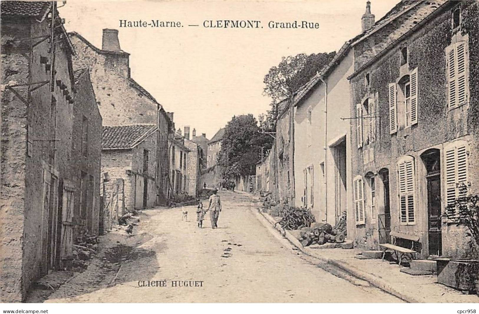 52 - SAN62870 - CLEFMONT - Grande Rue - Clefmont