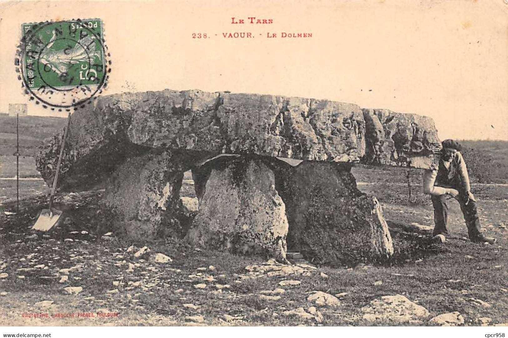 81 - VAOUR - SAN66064 - Le Dolmen - Vaour