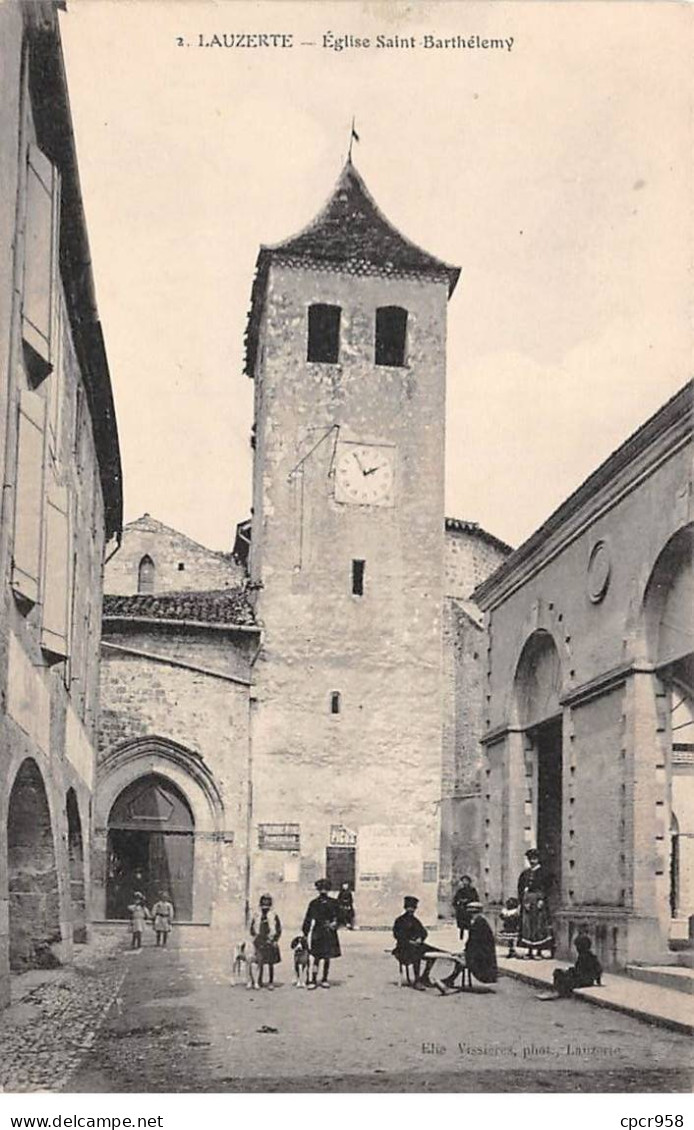 82 - LAUZERTE - SAN66091 - Eglise Saint Barthélemy - Lauzerte