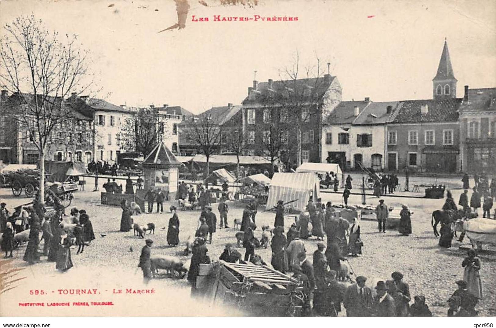 65 - TOURNAY - SAN65767 - Le Marché - Tournay