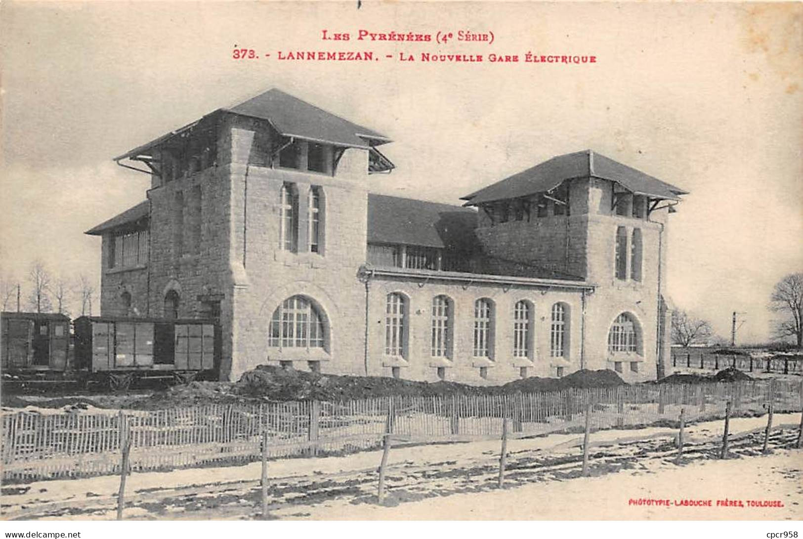 65 - LANNEMEZAN - SAN65758 - La Nouvelle Gare électrique - Lannemezan