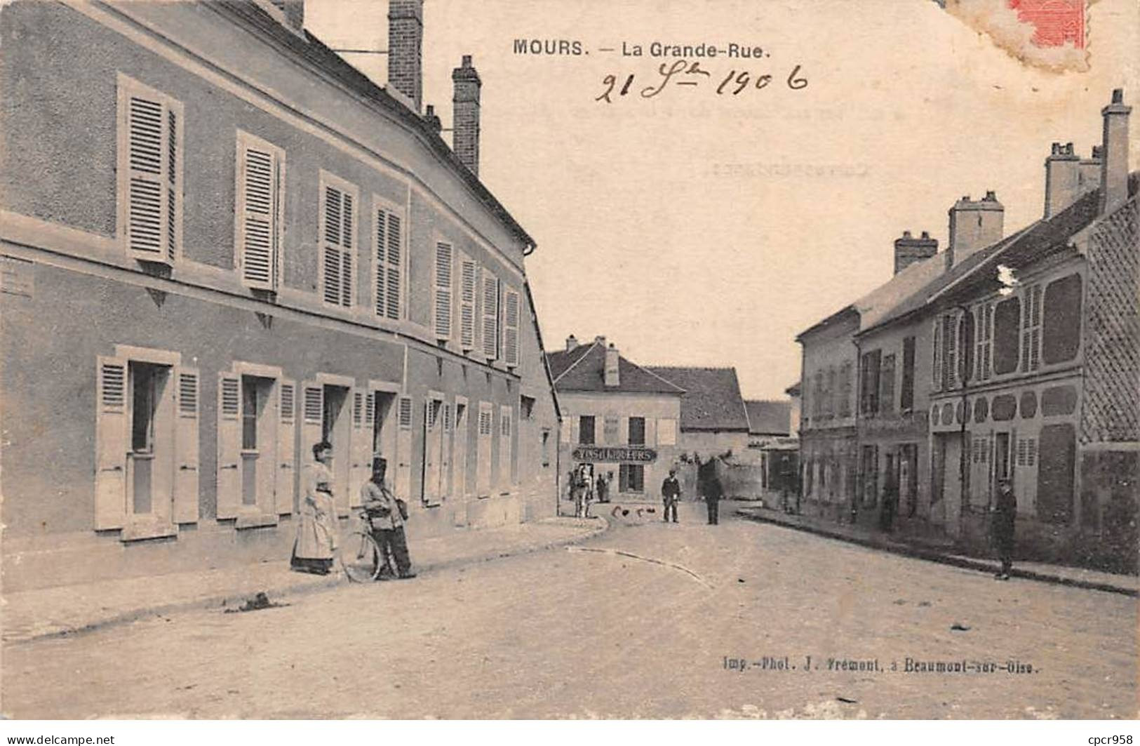 95 - SAN63486 - MOURS - La Grande Rue - Mours