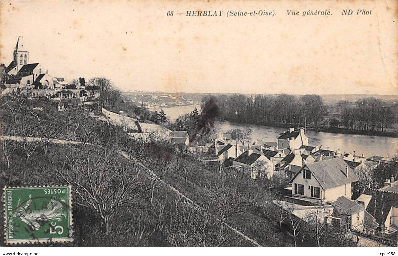 95 - SAN63471 - HEBLAY - Vue Générale - Herblay