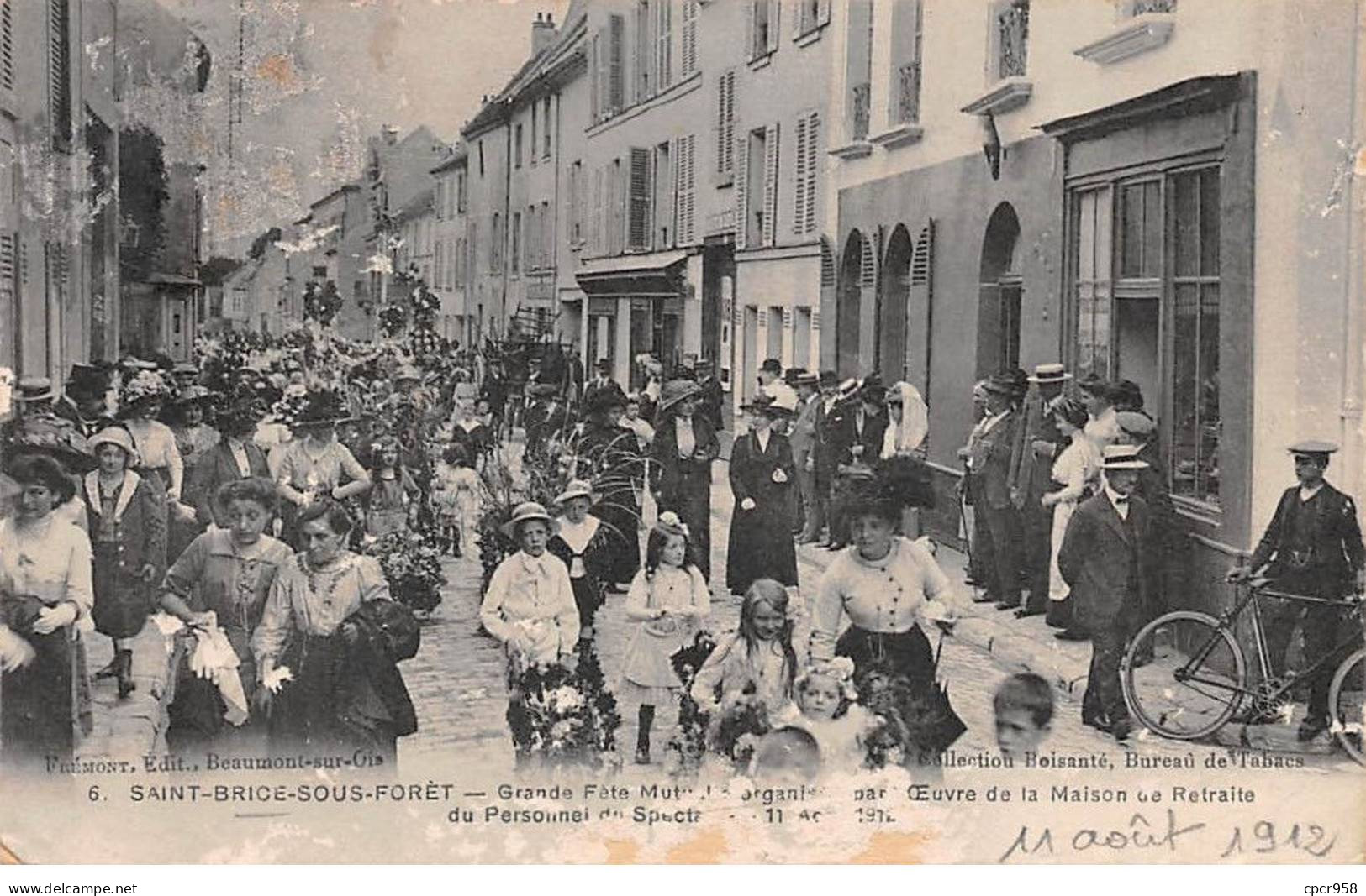 95 - SAN63449 - SAINT BRICE SOUS FORET - Grande Fête Musicale Organisée Par Åuvre De La Maison De Retraite - En L'état - Saint-Brice-sous-Forêt