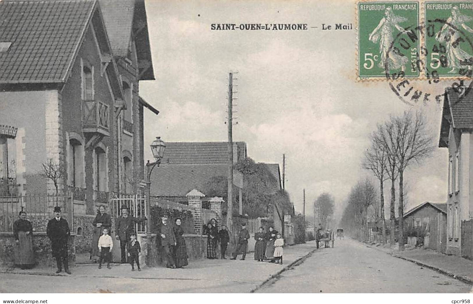 95 - SAN63448 - SAINT OUEN L AUMONE - Le Mail - Saint-Ouen-l'Aumône