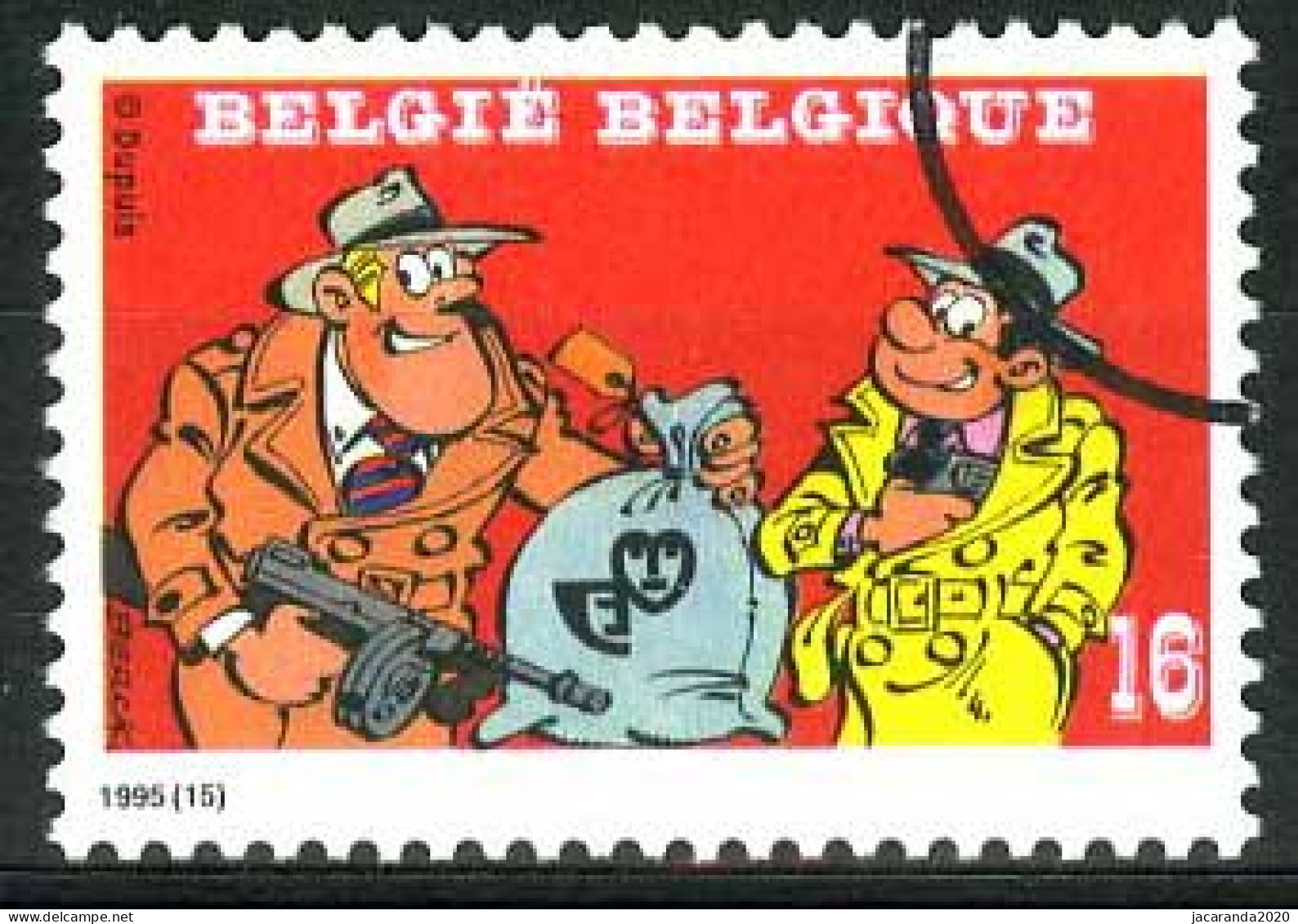 België 2619 SPEC - Strips - Sammy - Raoul Cauvin - Jeugdfilatelie - BD - Comics - PERSSTEMPEL - Specimen - PRESSE - Andere & Zonder Classificatie