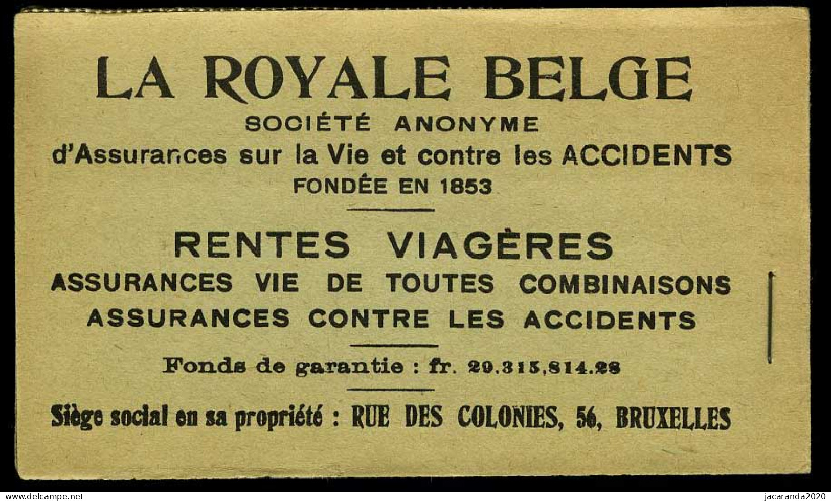 België Boekje A13d(b) - Volledig - Groen Kaftje - 50 Zegels - Doorschijnende Schutblaadjes - 1914  - Zeer Mooi - 1907-1941 Oude [A]