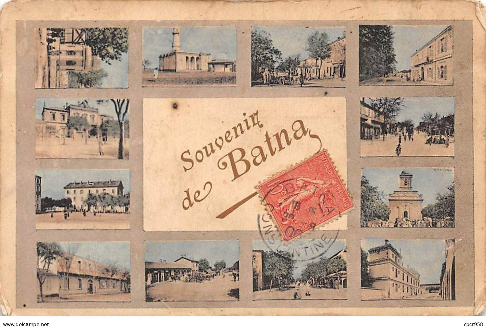 ALGERIE - SAN64586 - Batna - Souvenir De Batna - Divers Aspects De La Ville - Batna
