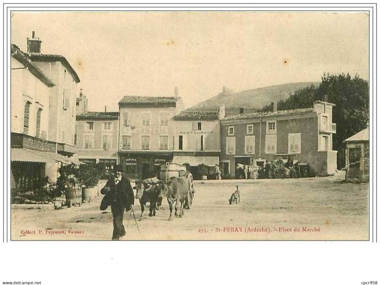 07.SAINT-PERAY.PLACE DU MARCHE - Saint Péray