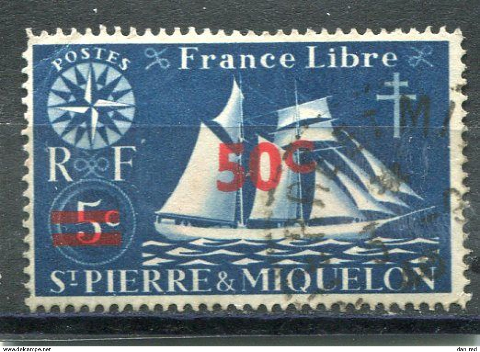 SAINT-PIERRE ET MIQUELON N° 315 (Y&T) (Oblitéré) - Oblitérés