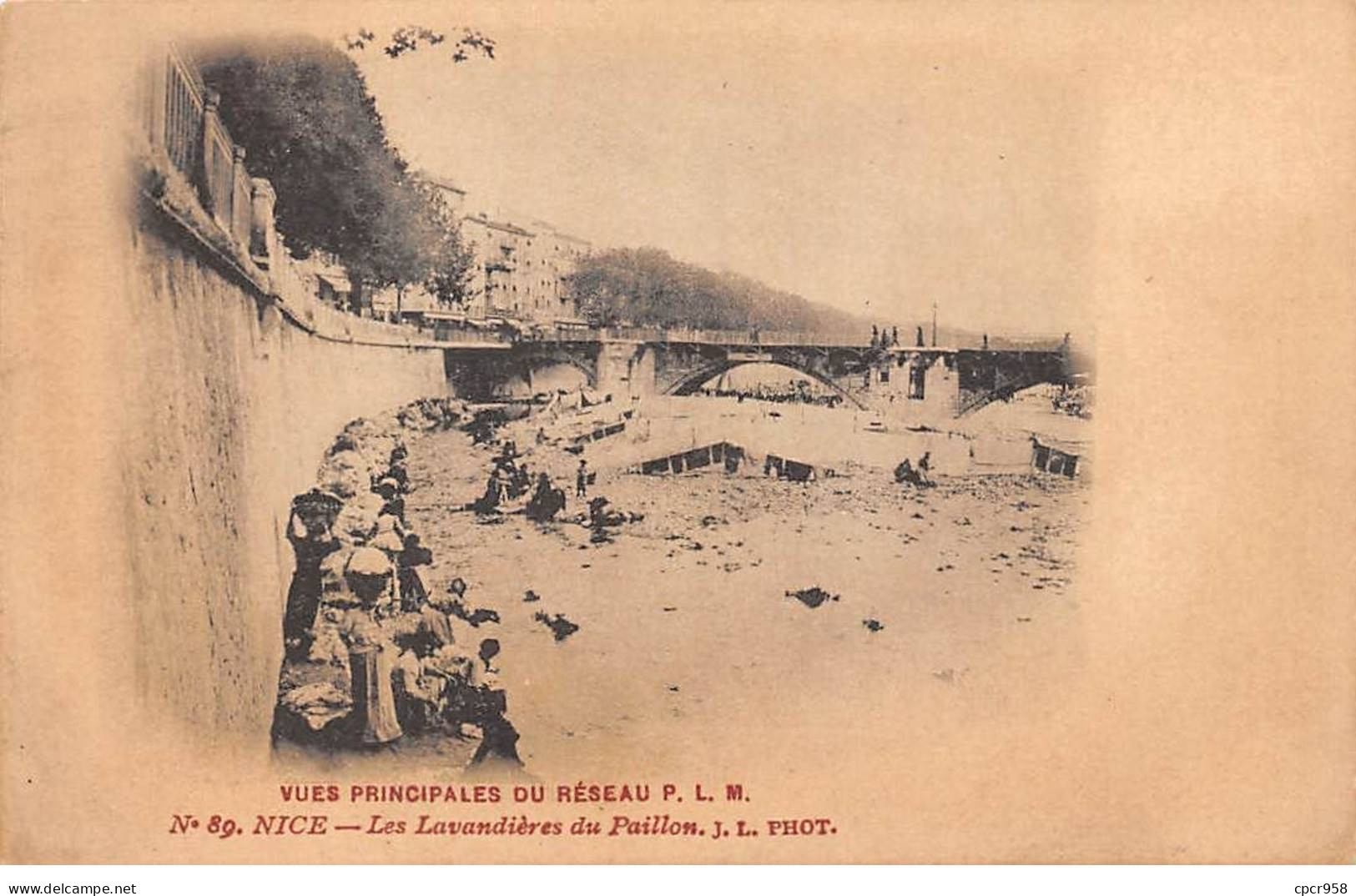 06 - NICE - SAN32896 - Les Lavandières Du Paillon - Vue Principales Du Réseau - Straßenhandel Und Kleingewerbe