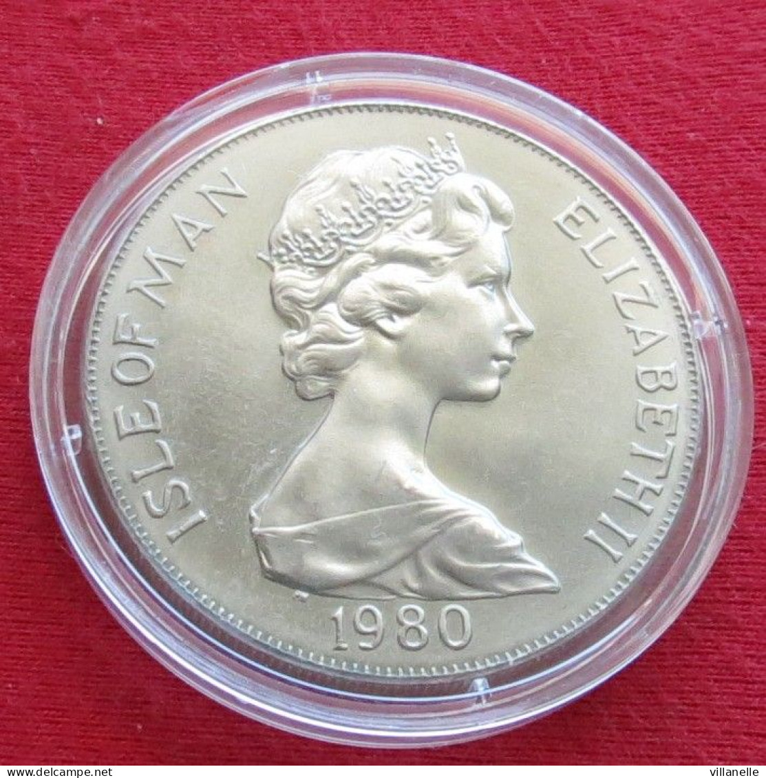 Isle Of Man 1 Crown 1980 Queen Mother 80 Years Ile De Man Isla De Man Isola Di Man UNC ºº - Île De  Man