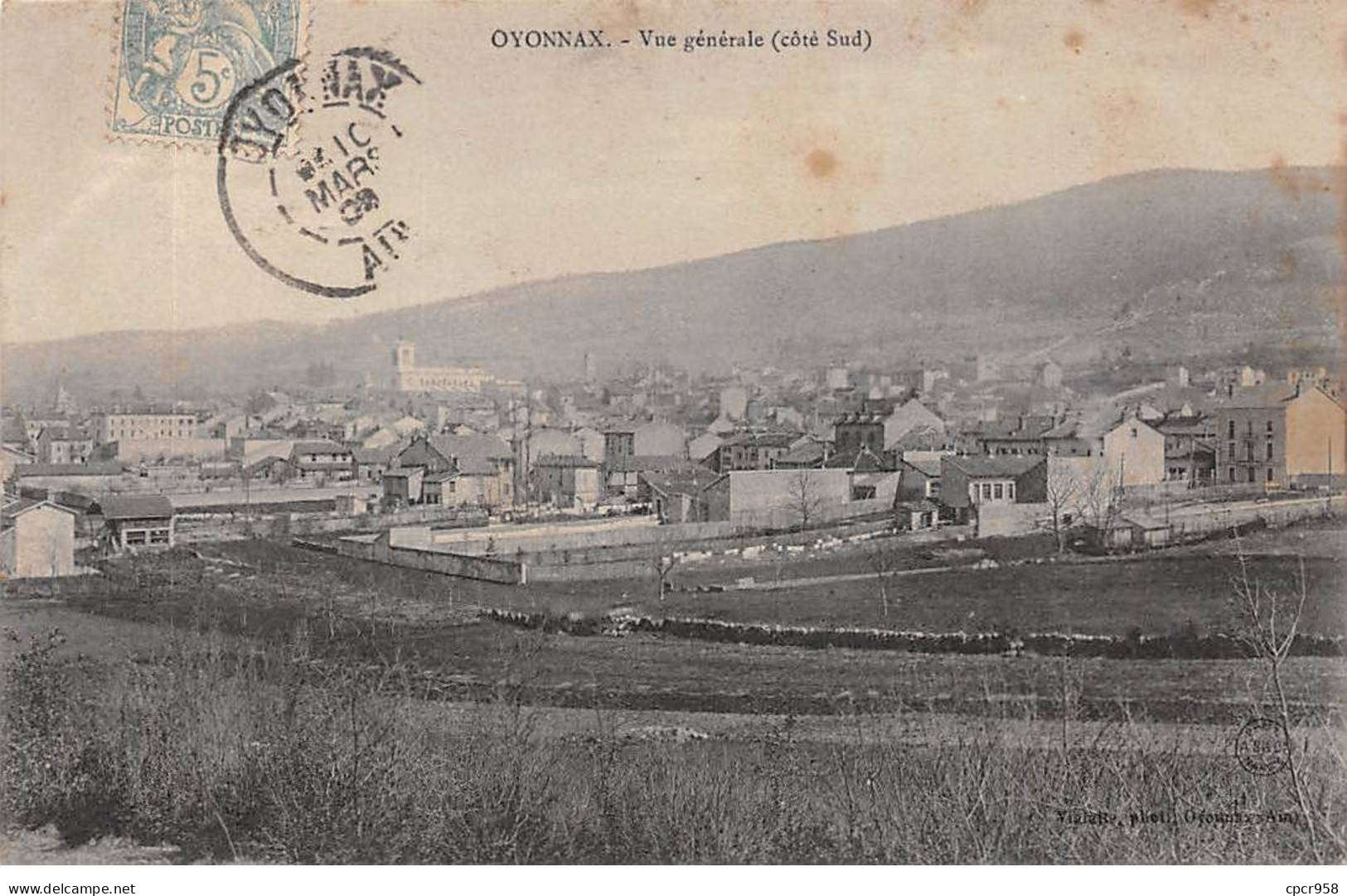 01 - OYONNAX - SAN27629 - Vue Générale - Côté Sud - Oyonnax