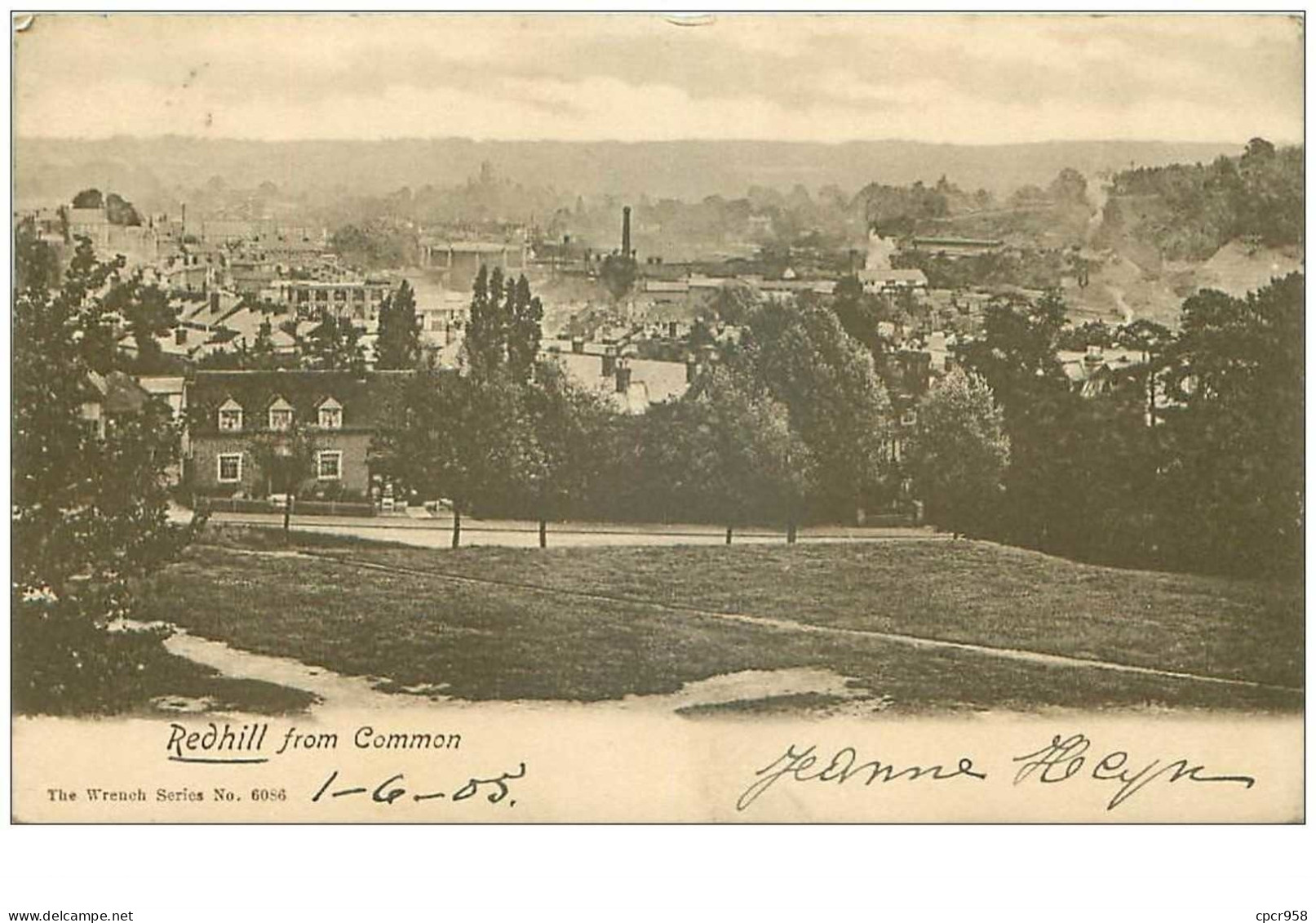Royaume Uni. N°42886 . Redhill . From Common - Surrey