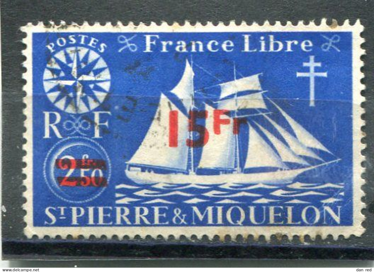 SAINT-PIERRE ET MIQUELON N° 322 (Y&T) (Oblitéré) - Gebruikt