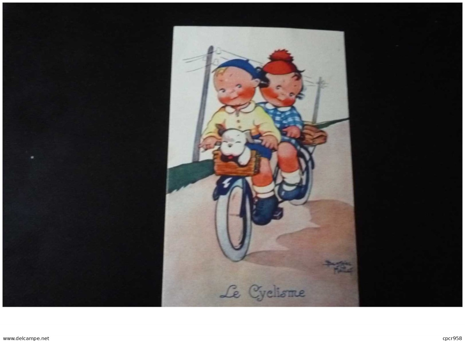 Illustrateur .n°42181 . Mallet. Le Cyclisme - Mallet, B.