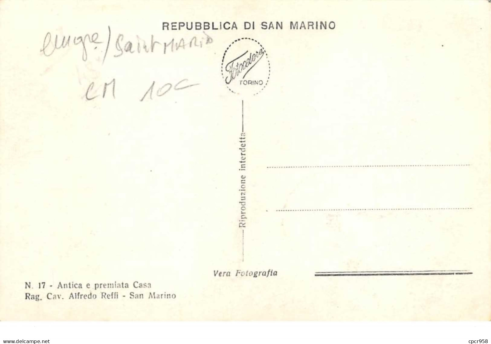 Carte Maximum - N°151253 - Saint-marin - Porta Di S. Francesco - Cachet - Republica Di S. Marino - Saint-Marin