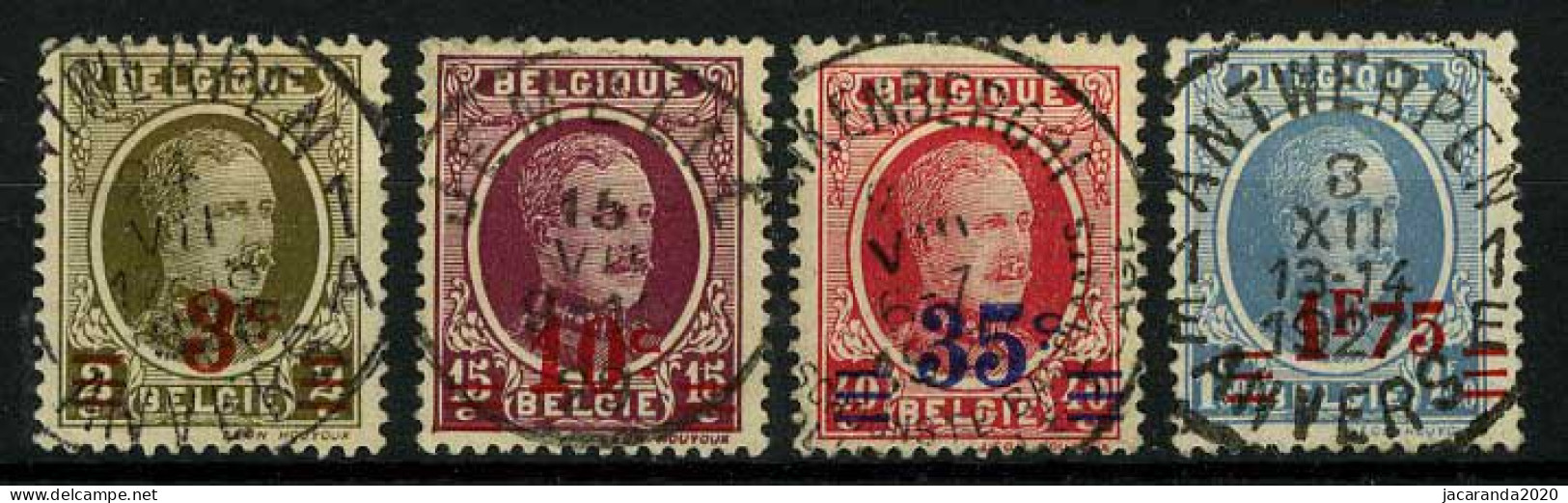 België 245/48 - Koning Albert I - Houyoux - Met Opdruk - Volledige Reeks - Mooi Gestempeld - Belle Oblitération - SUP - Used Stamps